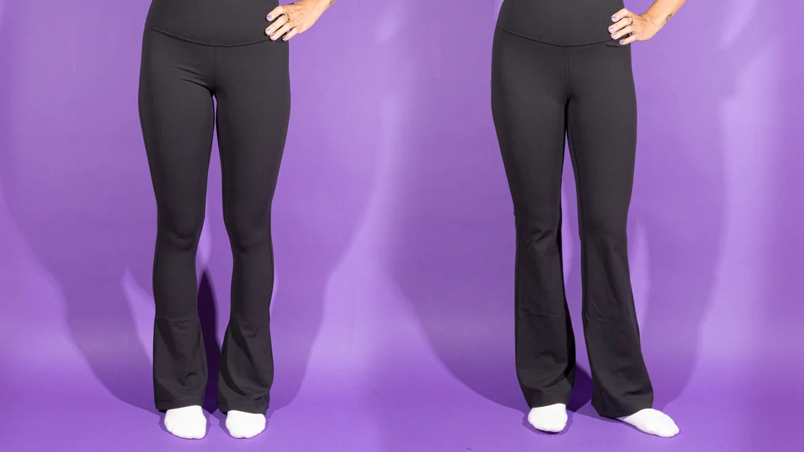 I tested Lululemon’s two most popular flare leggings — here are my thoughts